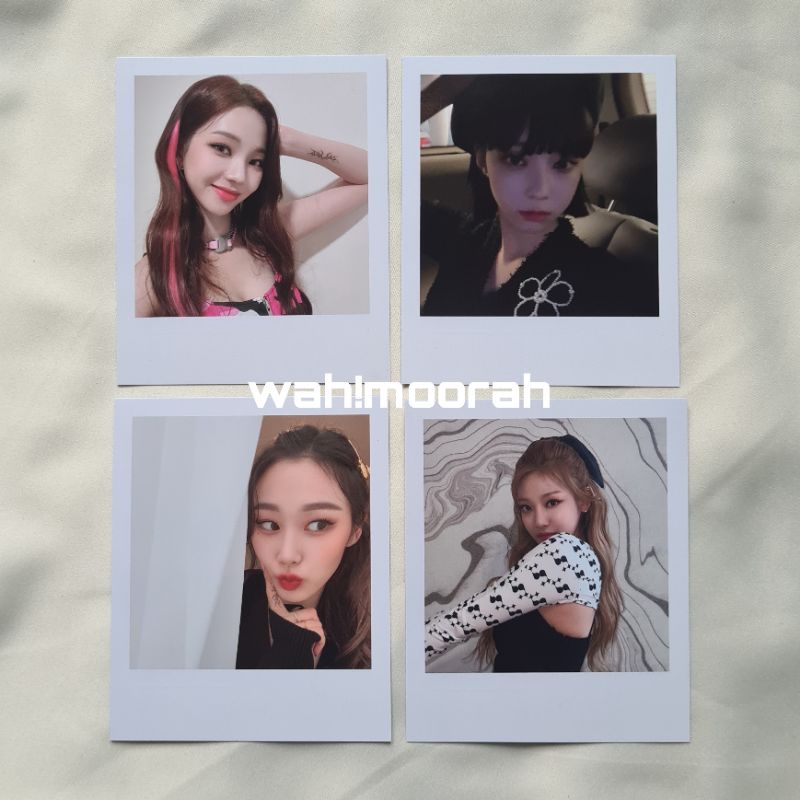 aespa Savage SM Town and Store Polaroid Event Ready Stock Karina Winter Giselle Ningning