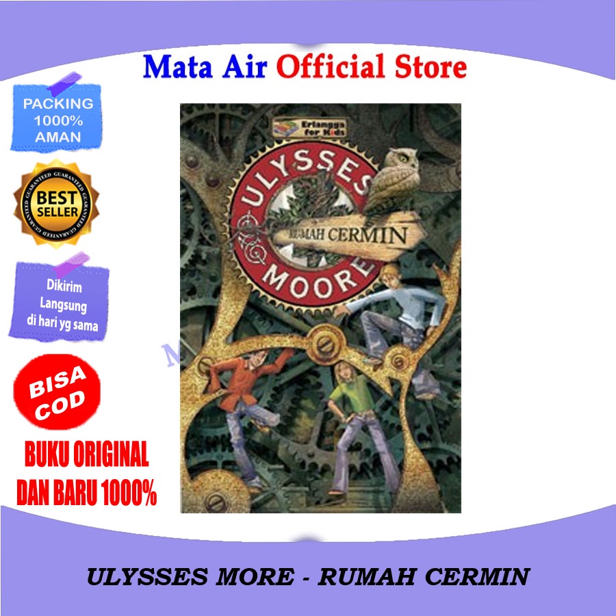 [FREE TUMBLR] ORIGINAL ULYSSES MOORE : RUMAH CERMIN -ERLANGGA FOR KIDS