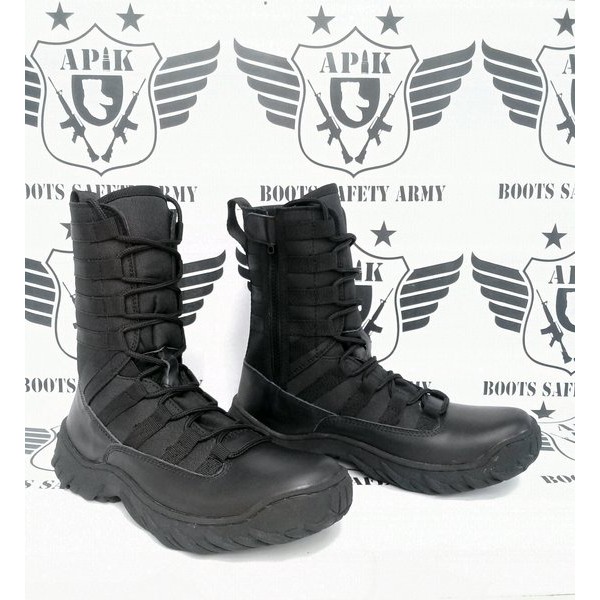Boots but boot buot pria SELLER Store  sepatu pdl ninja kulit ref.nike 014  Murah Meriah