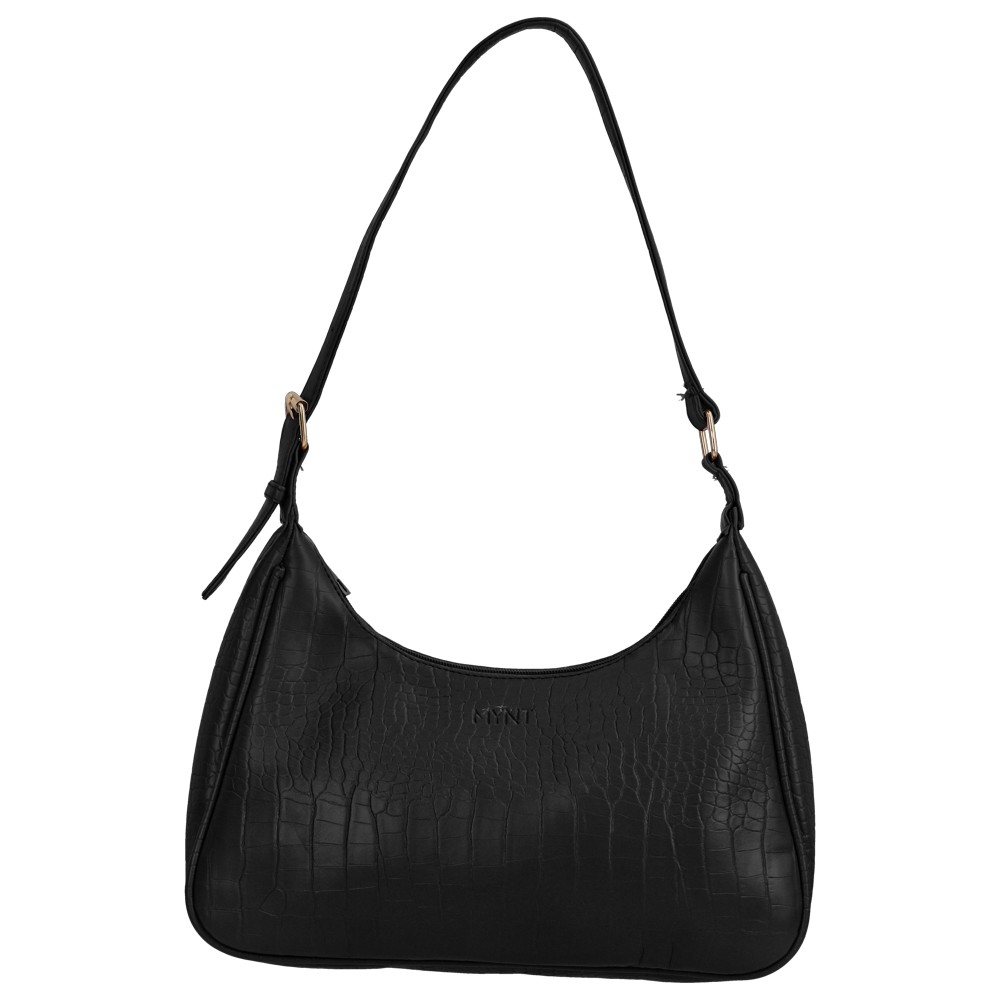 MYNT by Mayonette Boram Shoulder Bag Croco Vintage Bag Tas Wanita Terbaru 2021-Black
