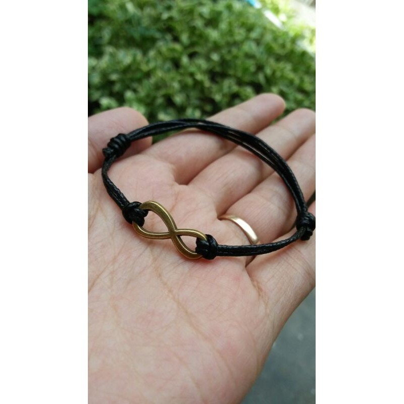 Gelang tali infinity gelang persahabatan anti air
