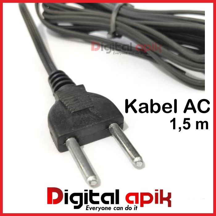 Kabel AC 220V SNI Buntung Kabel Power Listrik PLN Jack Steker Colokan