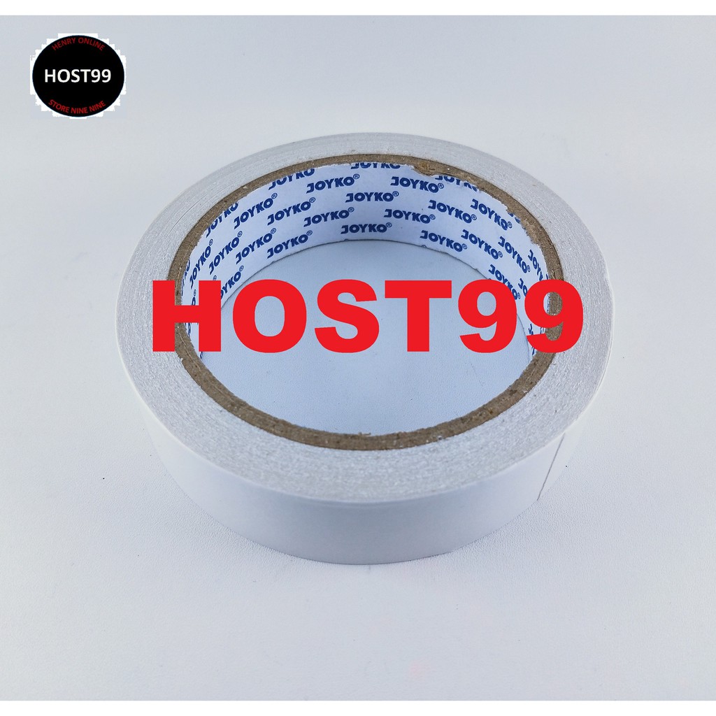 

DOUBLE TAPE 1INCH LENGKET KUAT DOBEL TIP 2 SISI 1" JOYKO KK