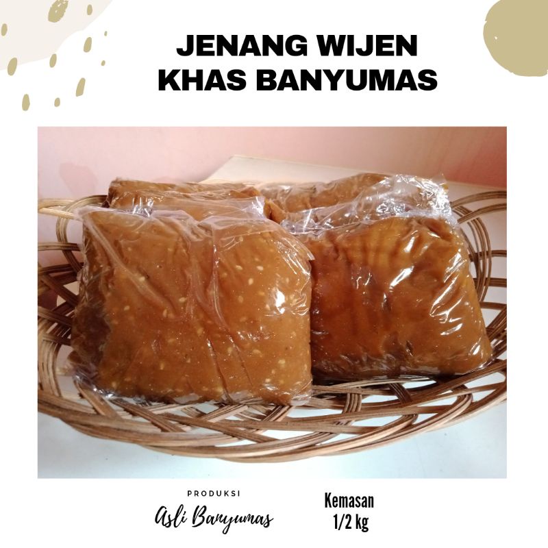 

(1/2kg) JENANG DODOL JENANG WIJEN | KHAS BANYUMAS | HARGA TERJANGKAU | FREE GIFT MIN. BELANJA 50K (all item)