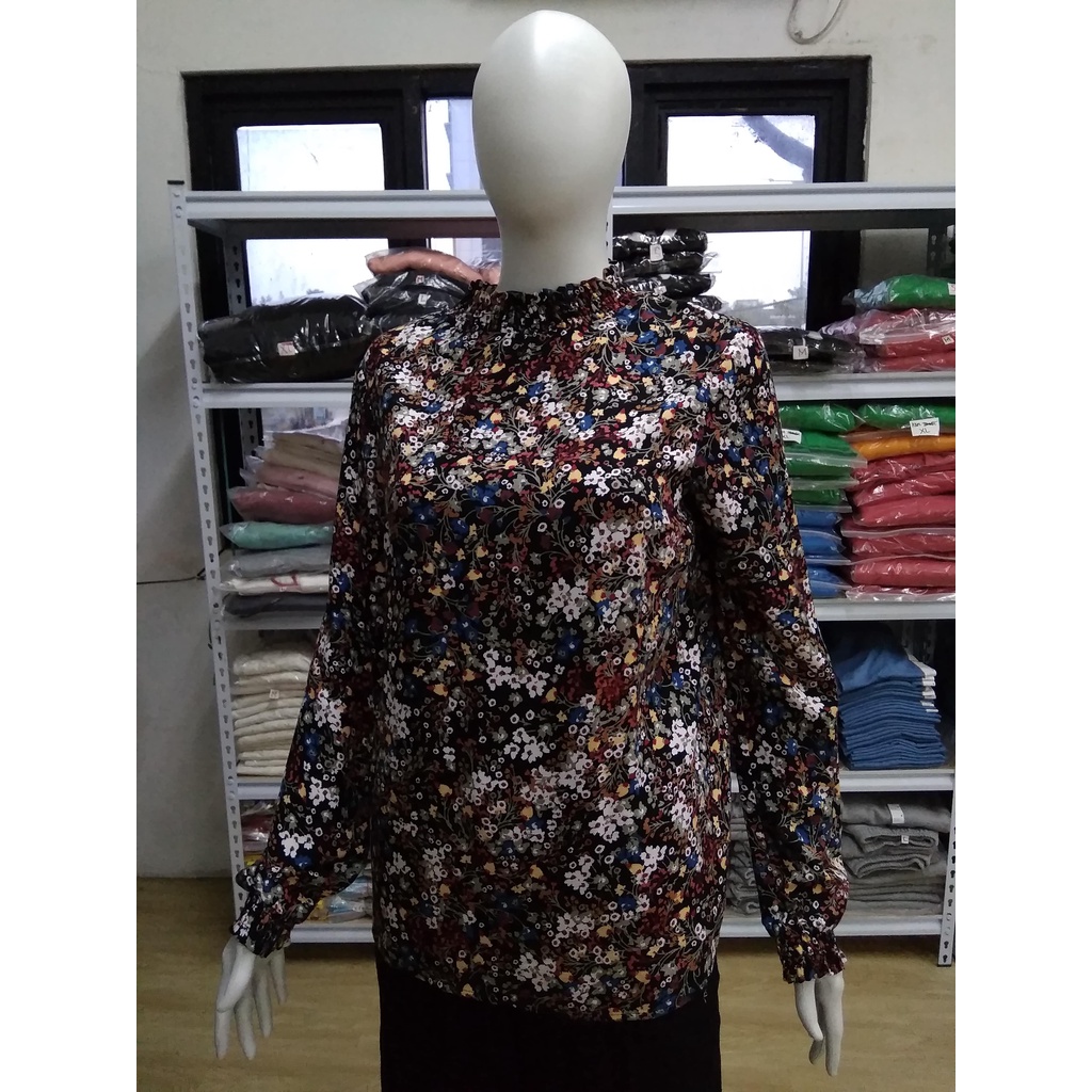 Tommy Hillfiger Motif Blouse Women Casual ( Pakaian/Atasan Wanita Casual )Tommy Hillfiger