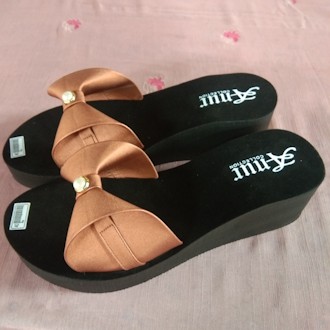 ANUR-sendal slop wanita sendal wedges terbaru