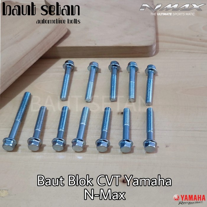 Baut set blok cvt Yamaha N-Max/baut blok cvt nmax/baut cvt nmax