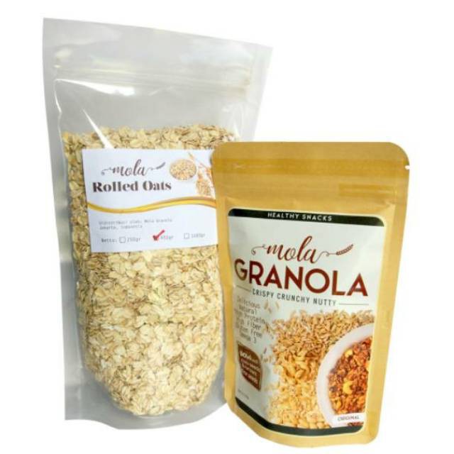

Murah! Rolled Oat & Granola Paket Praktis
