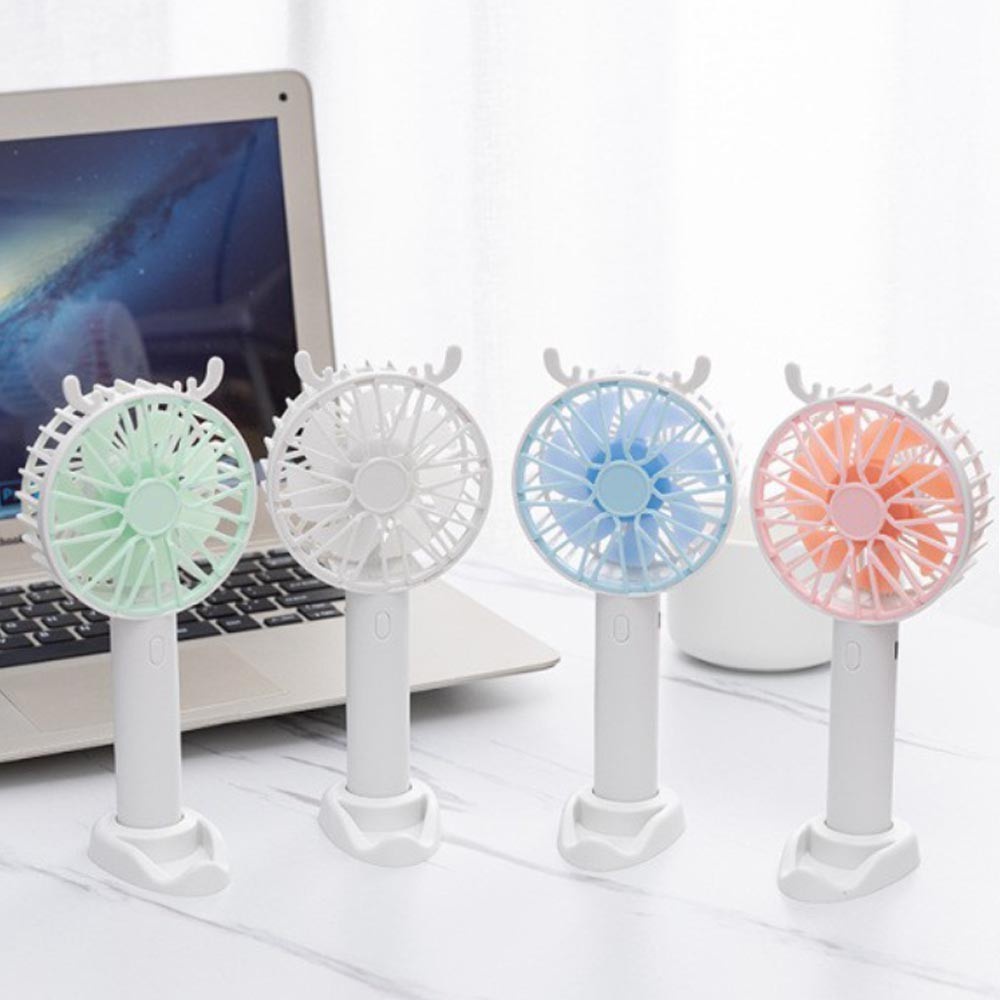 Kipas Angin Mini Holder HP Terbaru / Mini Fan with Stand Holder L18