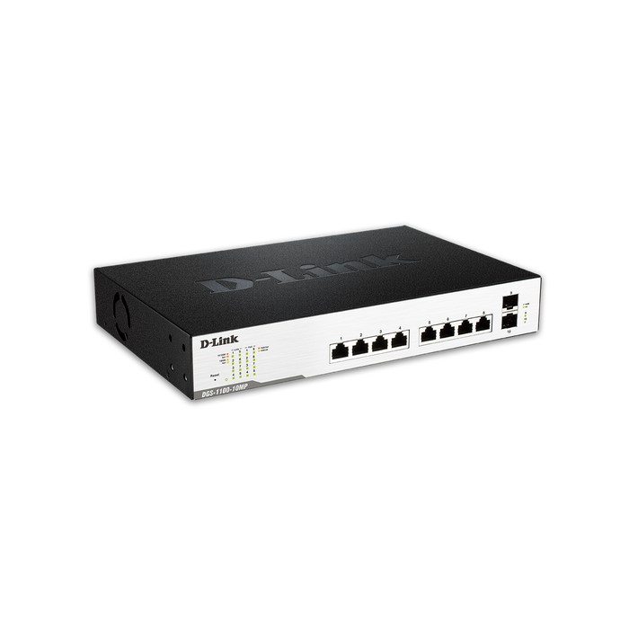 D-Link DGS-1100-10MP Gigabit Max PoE Smart Managed Switch