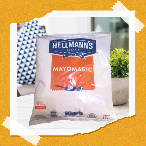 RV MAYONES BAHAN ALAMI TERLARIS HELLMANN'S MAYO MAGIC POUCH 1 L