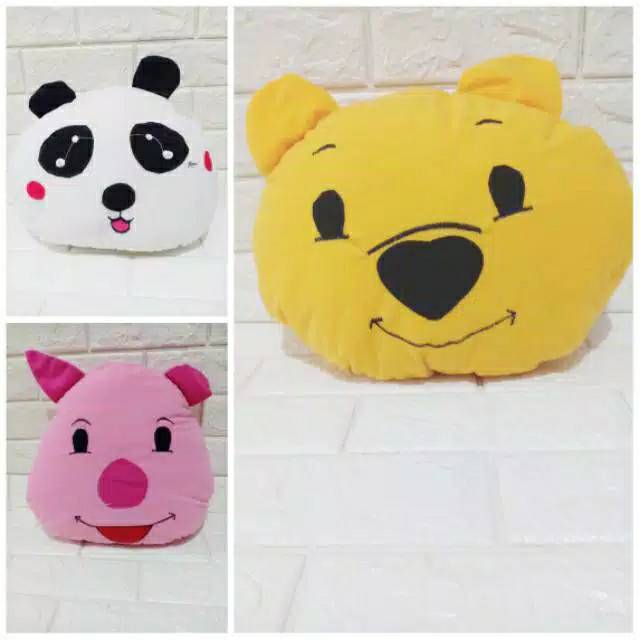 Bantal Kepala Bulat KARAKTER Lucu