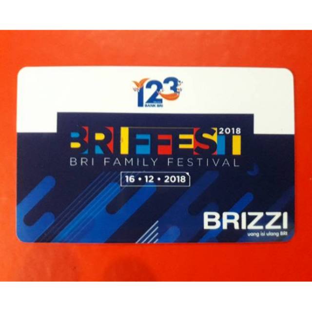 Spesial Edition BRI BRIZZI /Like eMoney eTOLL Tapcash or Flazz