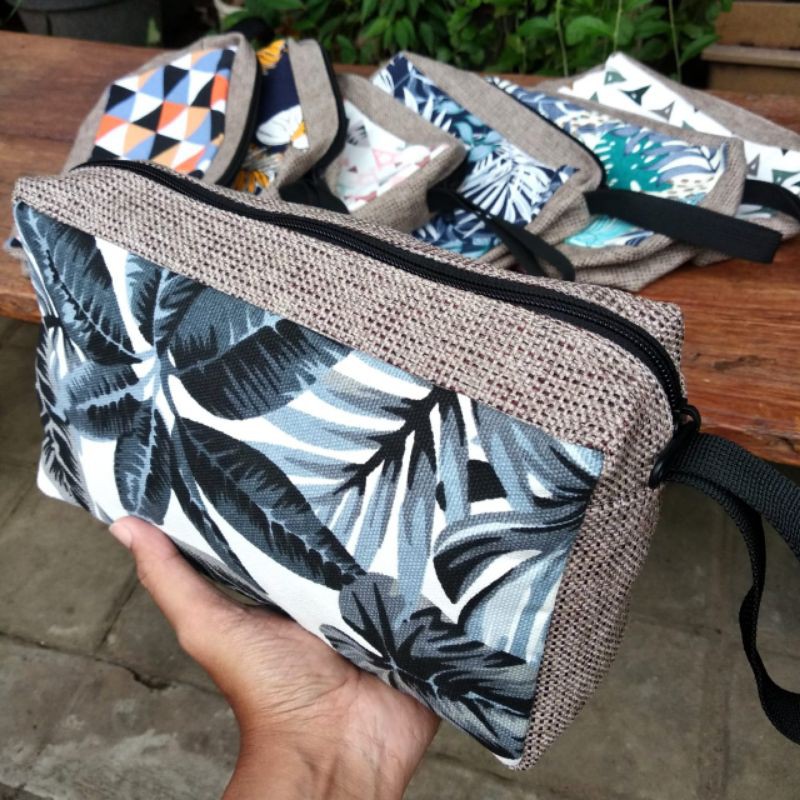 Pouch Goni Sintetis Kembung / Dompet Goni Sintetis Kembung