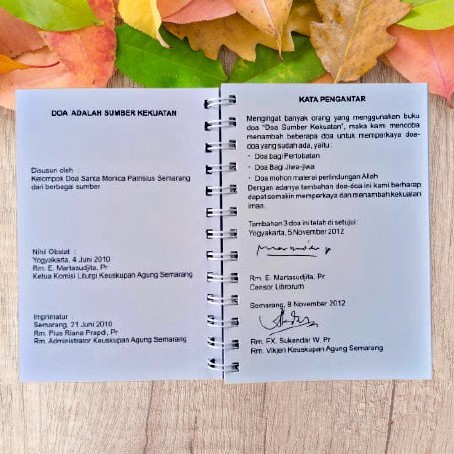 Buku Katolik Doa Adalah Sumber Kekuatan Kumpulan Doa Novena Tiga Salam Maria Rosario Jalan Salib