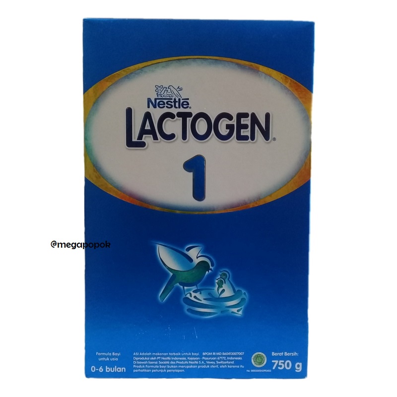 Lactogen 1 Usia 0-6 Bulan 750gr/megapopok