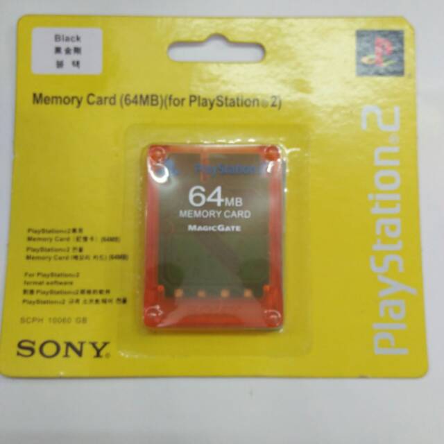 Mc Memori Card 64Mb Hitam Ps2