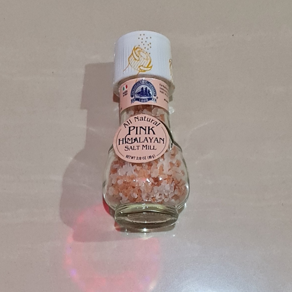 Drogheria &amp; Alimentari All Natural Pink Himalayan Salt Grinder 90 Gram