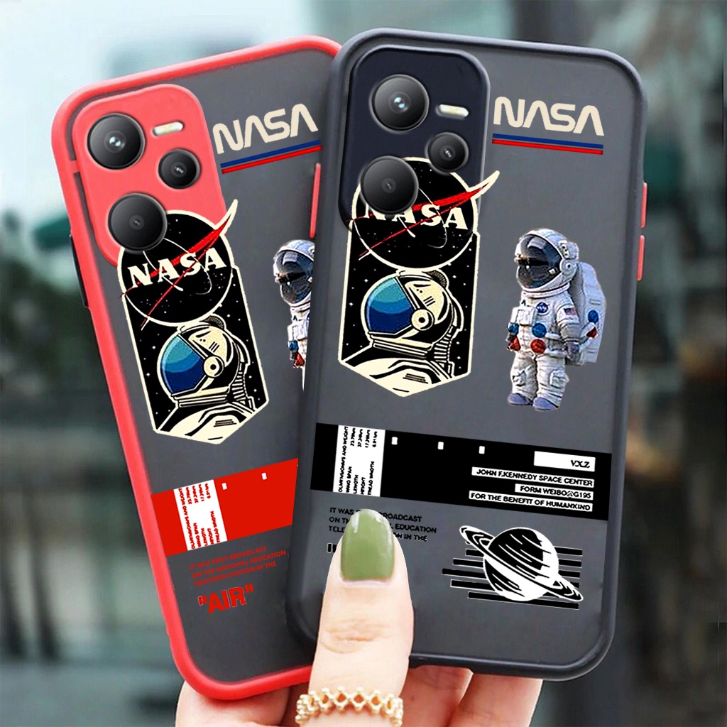Topcase999 - Case Astronot Nasa Realme C35 REALME C21Y 8i NARZO 5A 50i  GT MASTER REALME 3 PRO REALM
