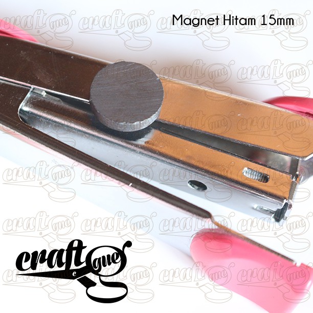 Biji Magnet Hitam 15mm