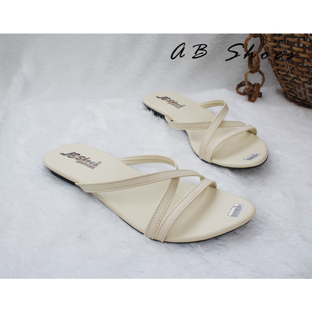 Promo Sandal Teplek Wanita Model Tali Silang Sandal Flat Wanita Terbaru Murah Original