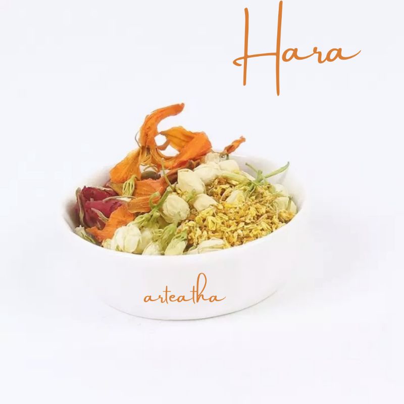

Hara tea blend - Golden rose+ orange lily+Jasmine+ osmanthus