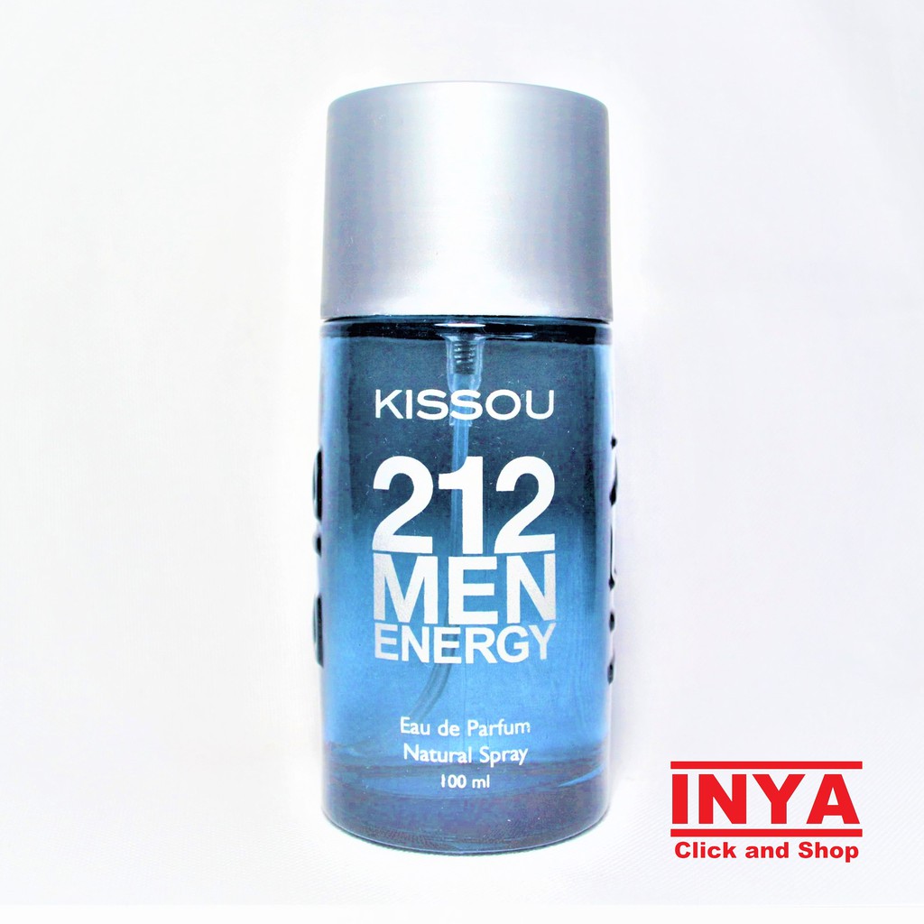 PARFUM KISSOU 212 MEN SPEED ENERGY GREY ABU - EDP Eau De Parfume 100ml