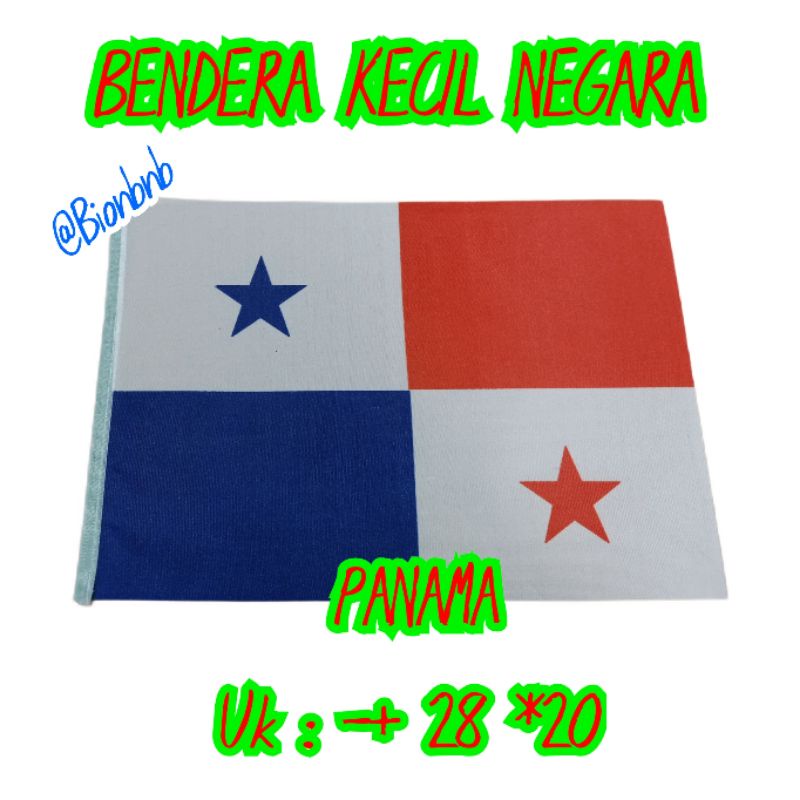 BENDERA NEGARA PANAMA BENDERA KECIL BENDERA NEGARA