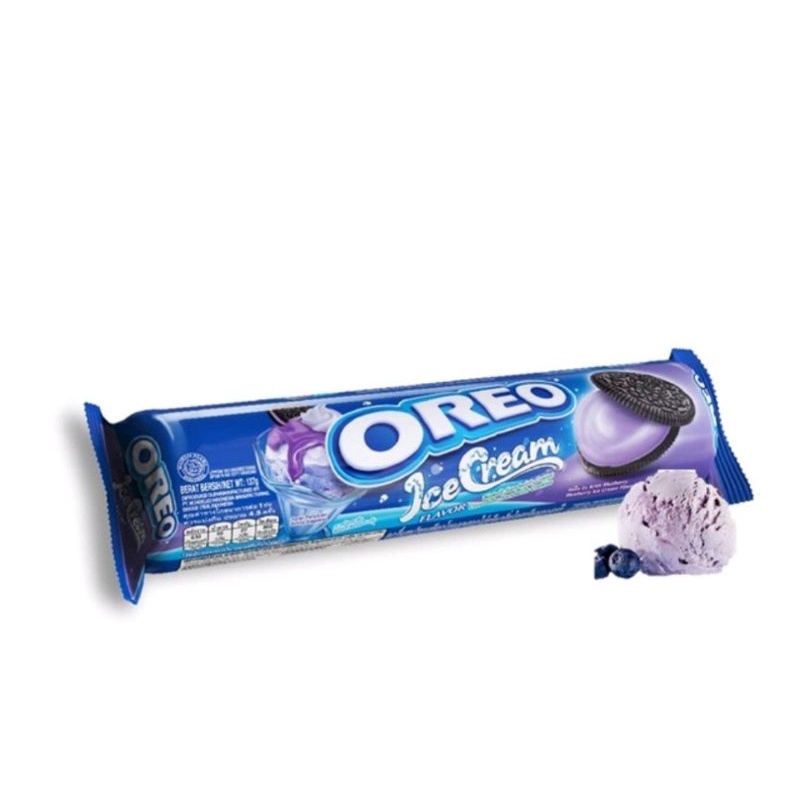 

Oreo biscuit ice cream blueberry 137gr