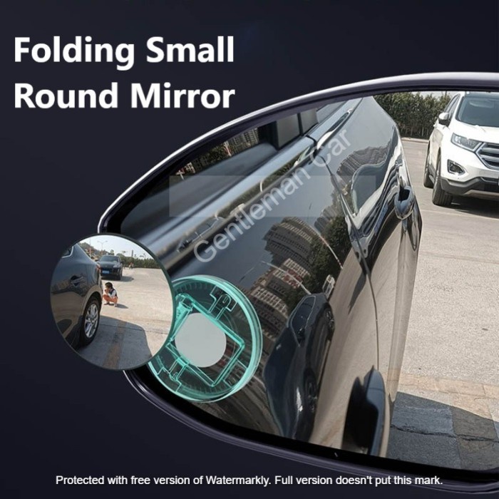 Kaca Spion 360° Cembung Full HD Mini Mobil Blind Spot Car Wide Angle BlindSpot