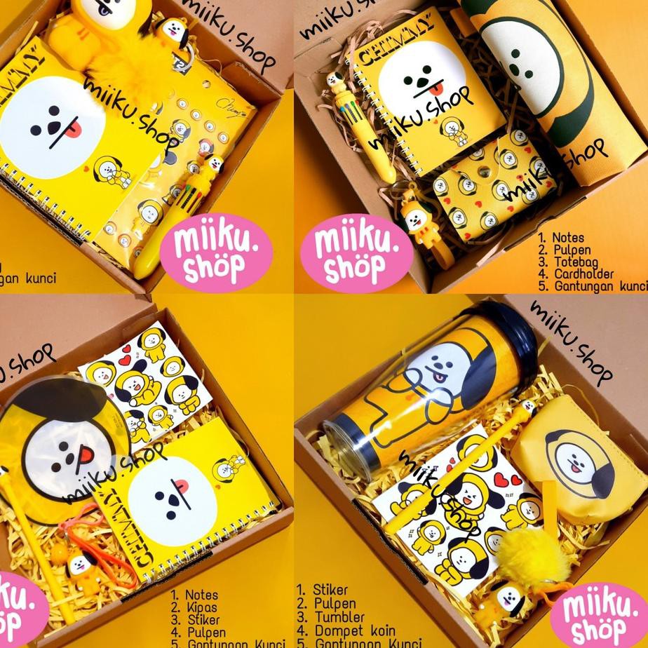 REALPICT PAKET BOX / GIFT BOX / HAMPERS AKSESORIS CHIMMY BT21