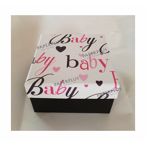 

KOTAK KADO / KOTAK HADIAH / GIFT BOX REMAJA LARGE KK FANCY BABY HITAM PINK