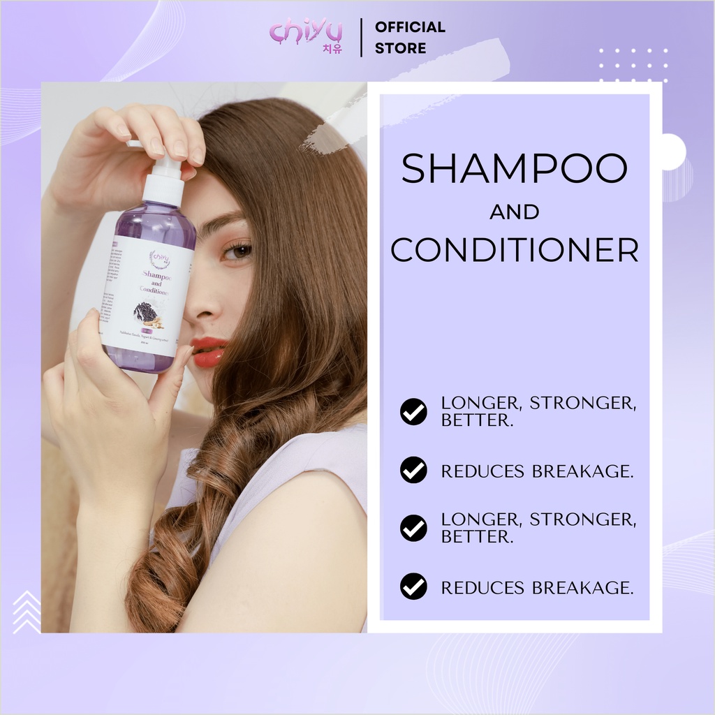 Shampoo &amp; Conditioner Chiyu Hair Treatment Shampoo Rambut