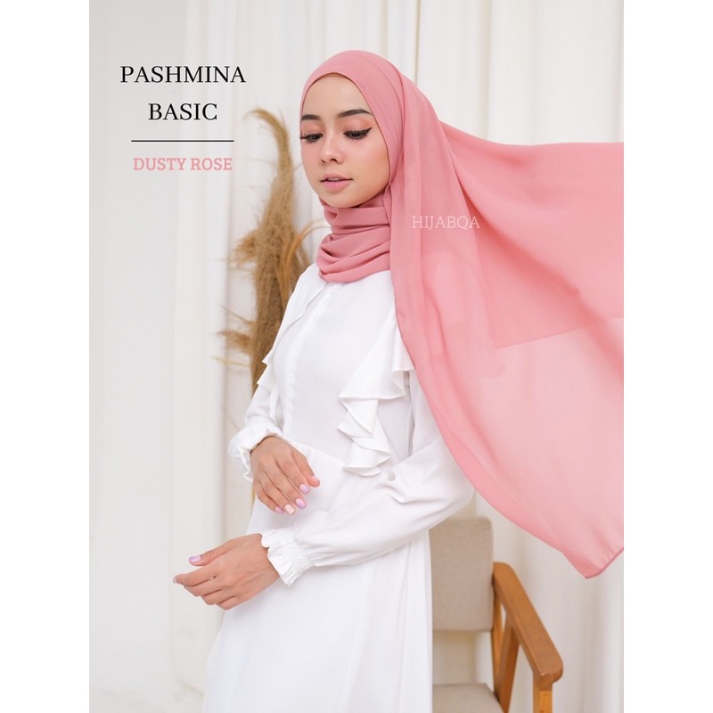 HIJABQA - Pashmina Basic Ceruty Babydoll Polos