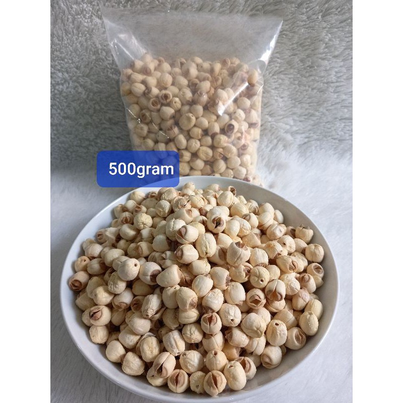 

Biji Teratai 500gram/ Lian Zi/ Lotus Seeds