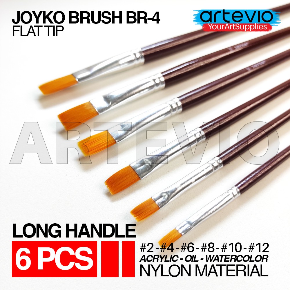 

Brush / Kuas Cat Air / Cat Minyak / Lukis / Acrylic Joyko BR-4