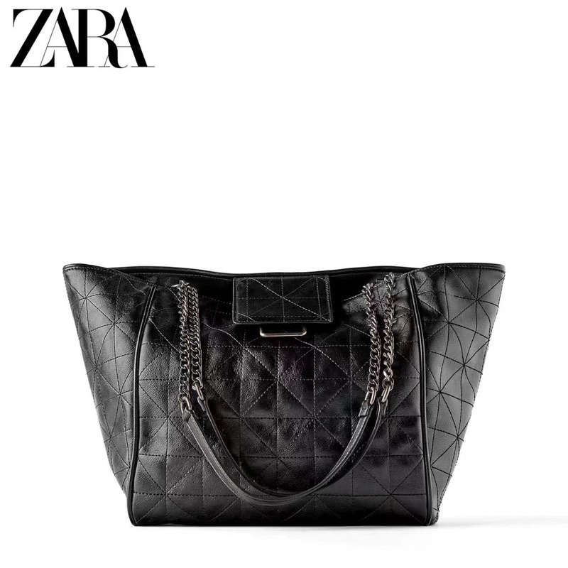 Tote Z*RA Rocker Terbaru/Tas fashion import/Totebag Wanita Import/ToteBag #11352