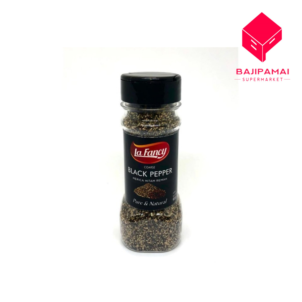 

LA FANCY COARSE BLACK PEPPER / MERICA HITAM REMAH 60 GR