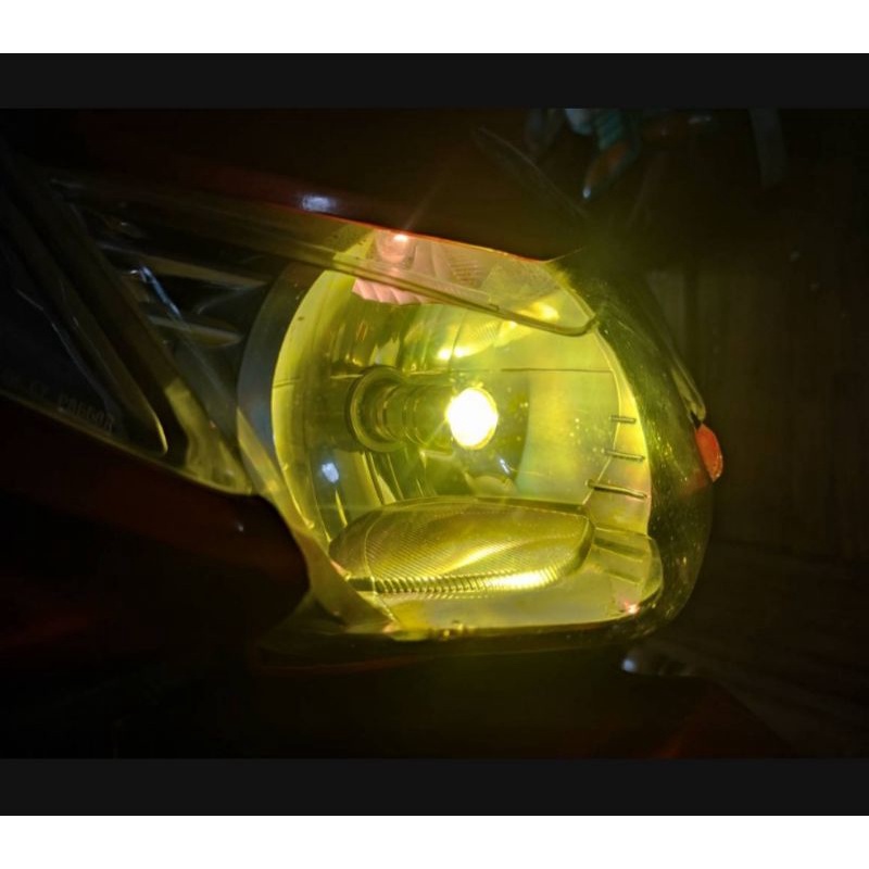 Lampu LED H6 LASER Hi Lo Beam 2 Warna AC DC Bebek Matic Universal