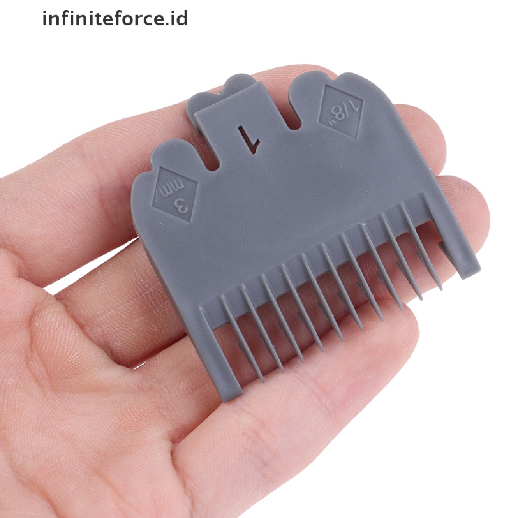 (Infiniteforce.Id) 2pcs / Set Sisir Panduan Potong Rambut Untuk Perlengkapan Salon