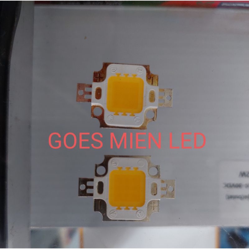 high power LED 10 watt warm white per 10 biji - HPL 10 watt + pendingin warm white