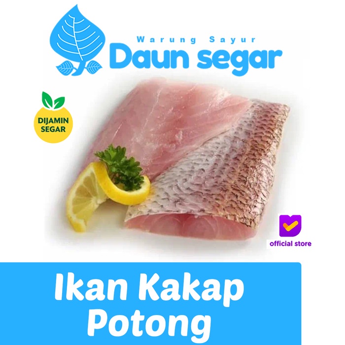 

Ikan Kakap Potongan 500gram Fresh Banget