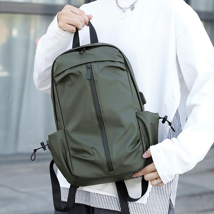 (PALING DIMINATI) HAOSHUAI 3397 Tas Ransel Pria Tas Backpack Korea Pria Waterproof WATCHKITE WKOS