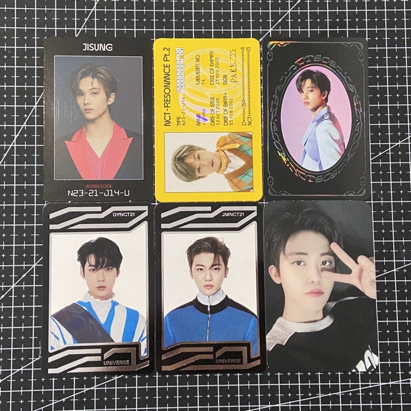 [READY] Access Card Jisung, ID Card Jisung Resonance, Yearbook Jisung YB, Jaemin Universe Card UC, D
