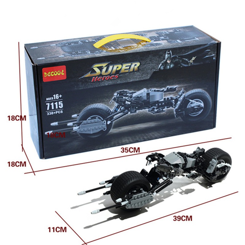 Mainan Anak Lego Decool Super Heroes Batpod Mainan Lego KW Harga Murah