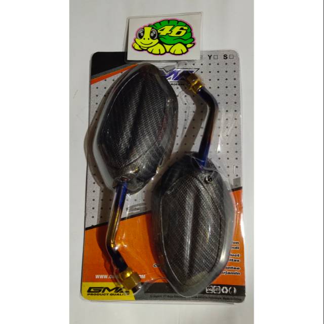 Spion beat karbon tiang tanggung 2tone GMA bakaran