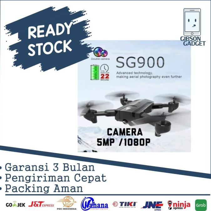 RC Drone SG900 SG 900 22min GPS Follow HD Optical 720p Dual Camera FPV