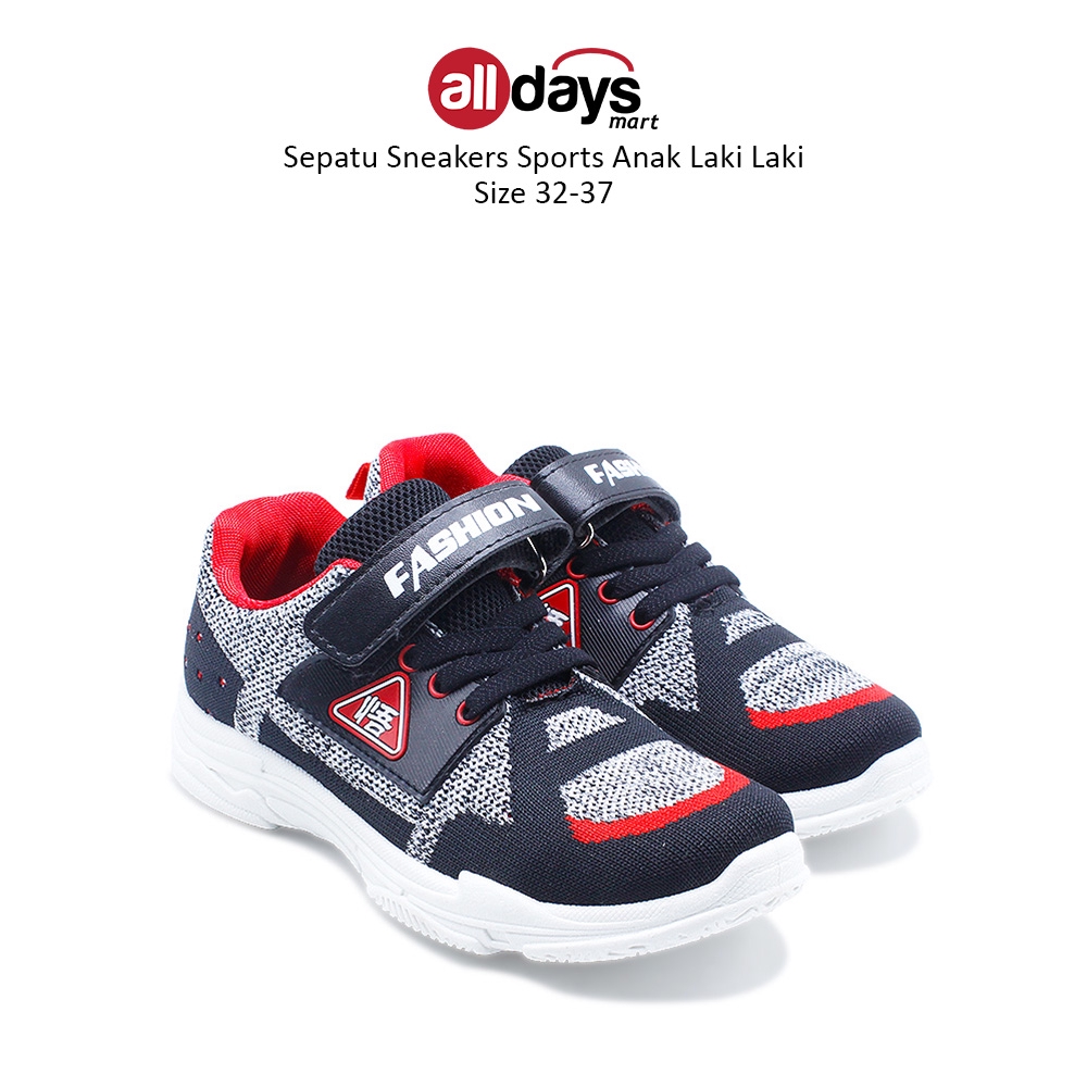 Faster Sepatu Sneakers Sports Anak Laki Laki 1809-1825 Size 32-37