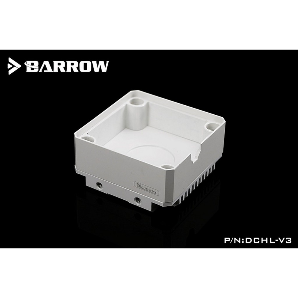 BARROW DCHL-V3 Aluminum Heatsink Top Kit For DDC Pump White