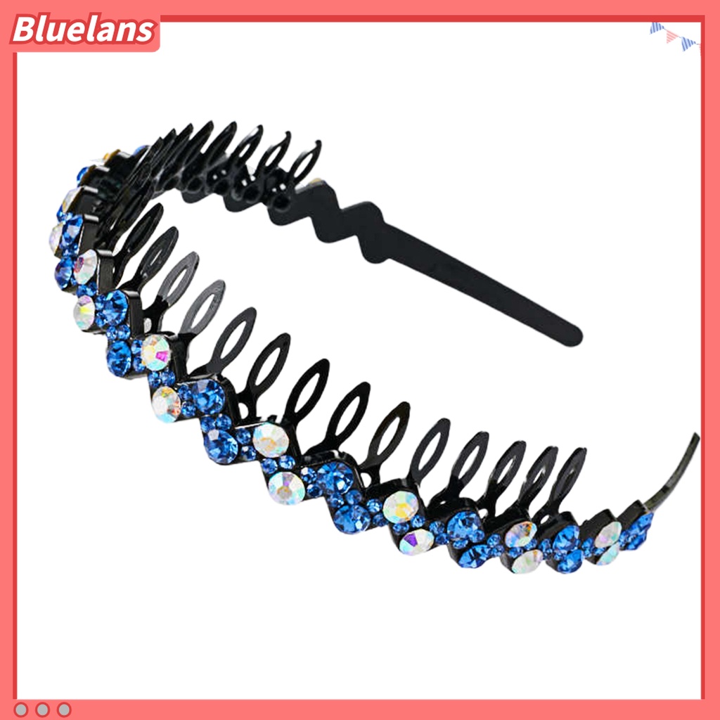 Bluelans Bando Desain Bunga Bahan Plastik Anti slip Untuk Wanita